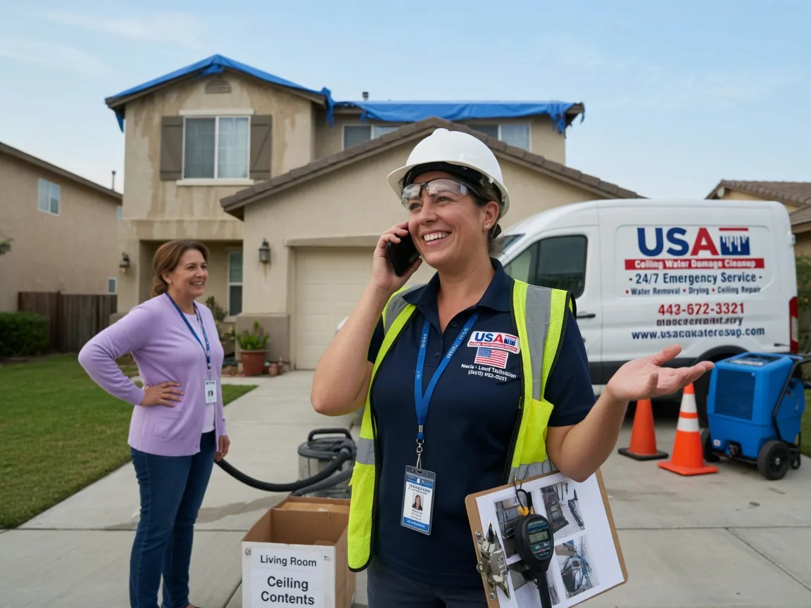 Ceiling Water Damage Restoration Lowden, IA FAQs